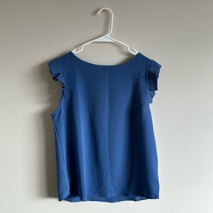 Brand new never worn blue sleeveless dress shirt